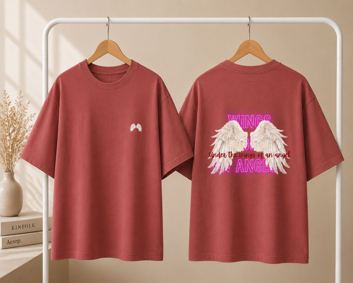 Angel Wings Oversized T-Shirt
